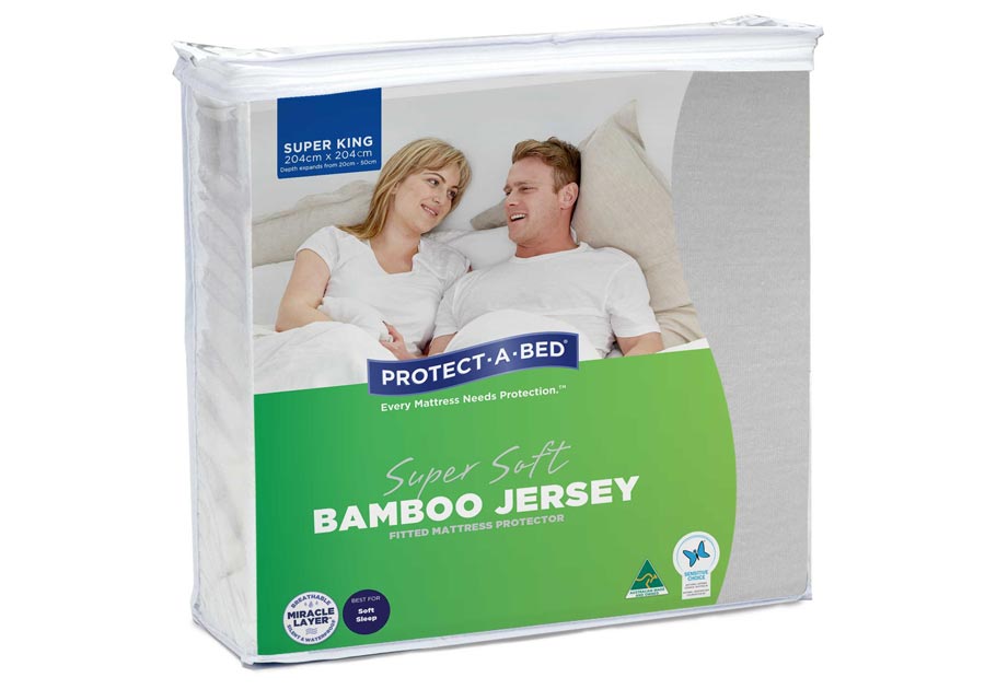 bamboo antimicrobial mattress protector